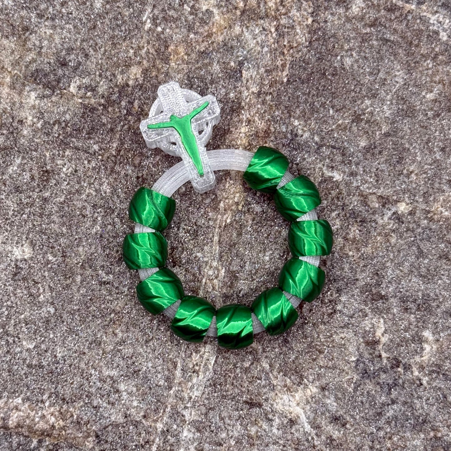 Silk Swirls - Green