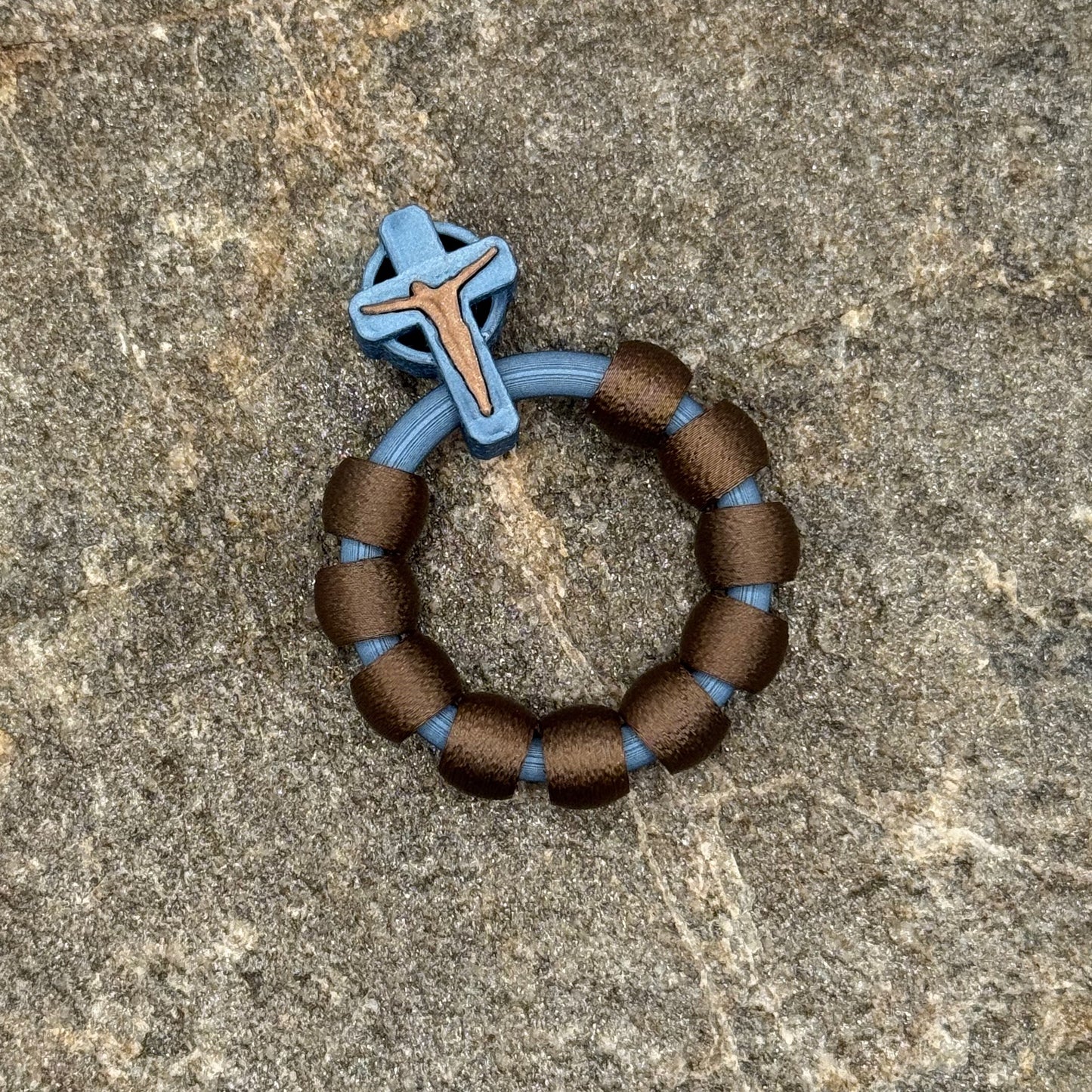 Copper on Cobalt Blue