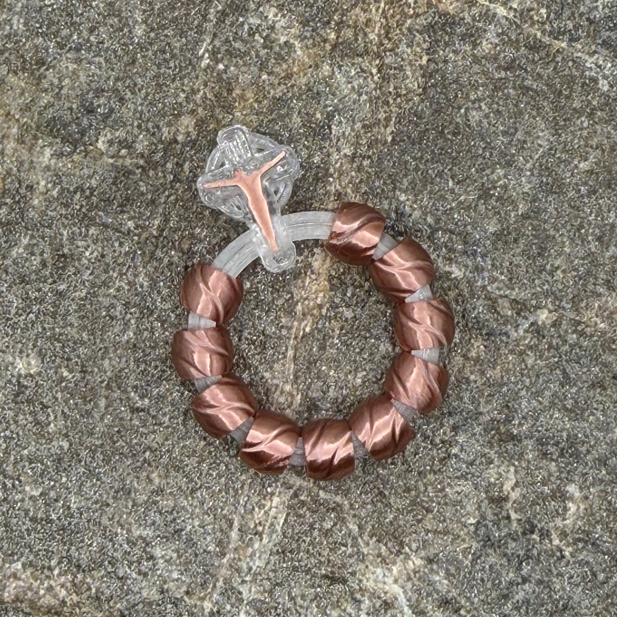 Silk Swirls - Rose Gold