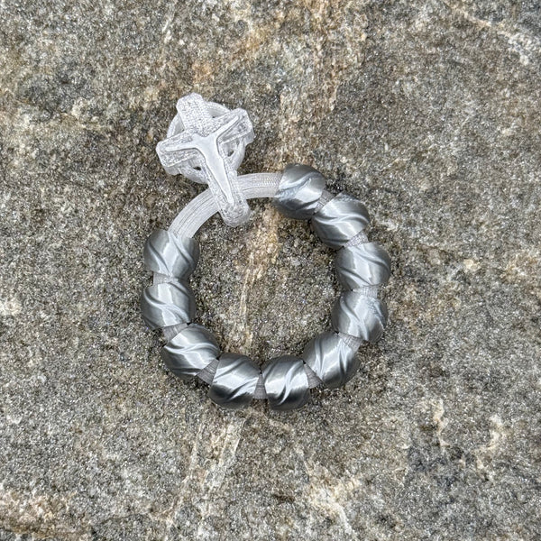 Silk Swirls - Silver