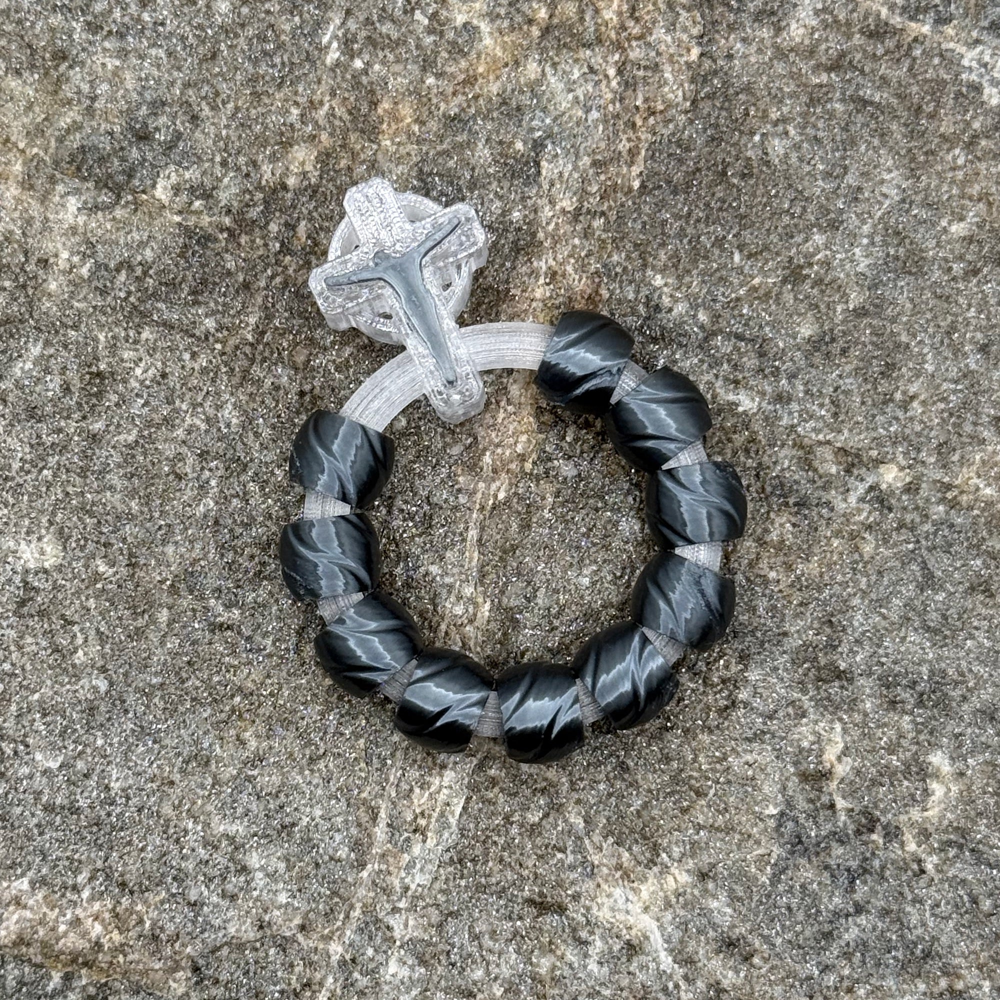 Silk Swirls - Titan Grey