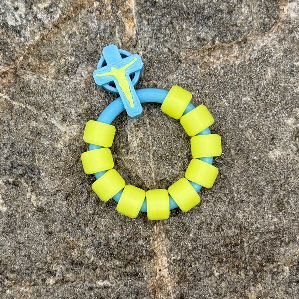 Yellow Glow on Blue Glow