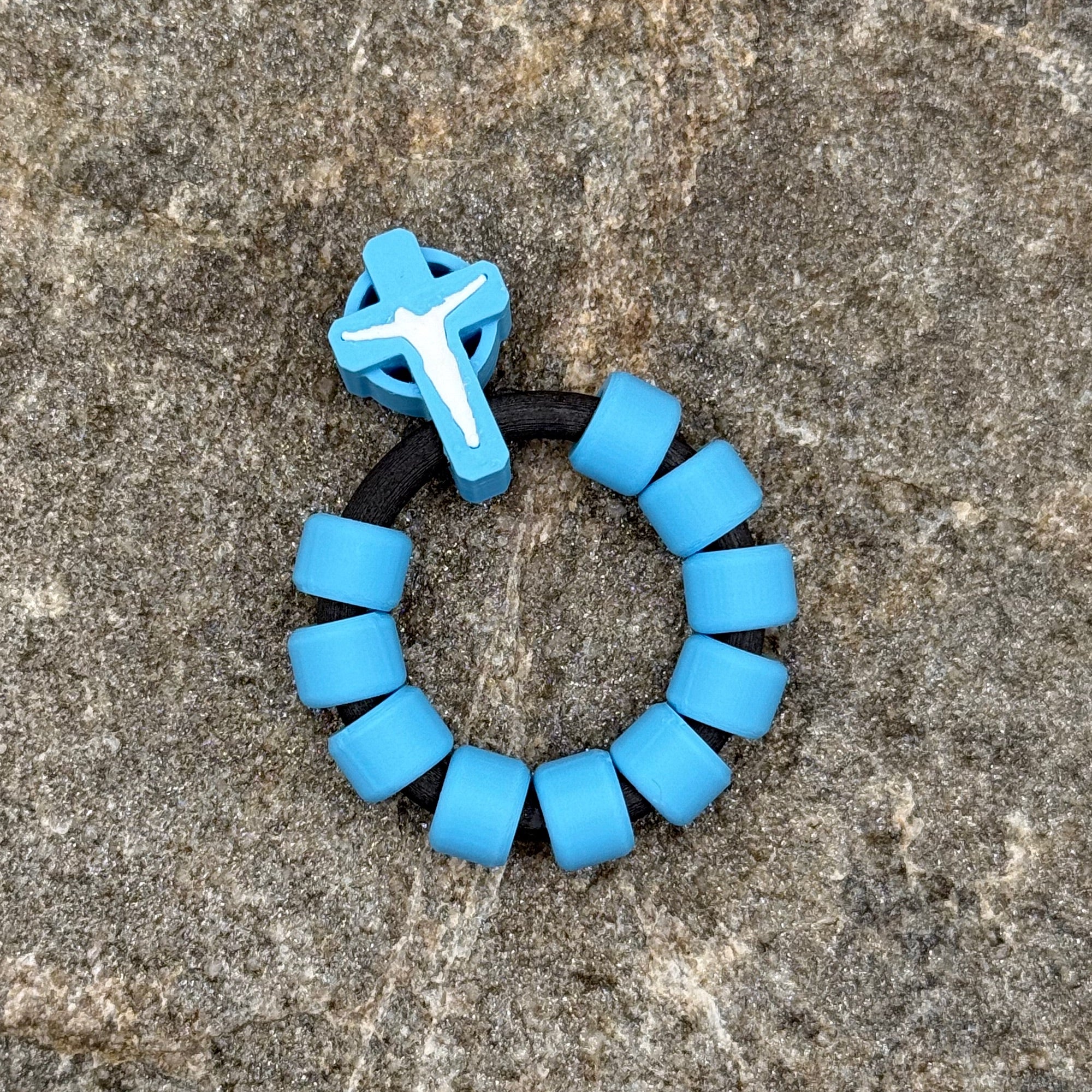 Simple Solids - Sky Blue